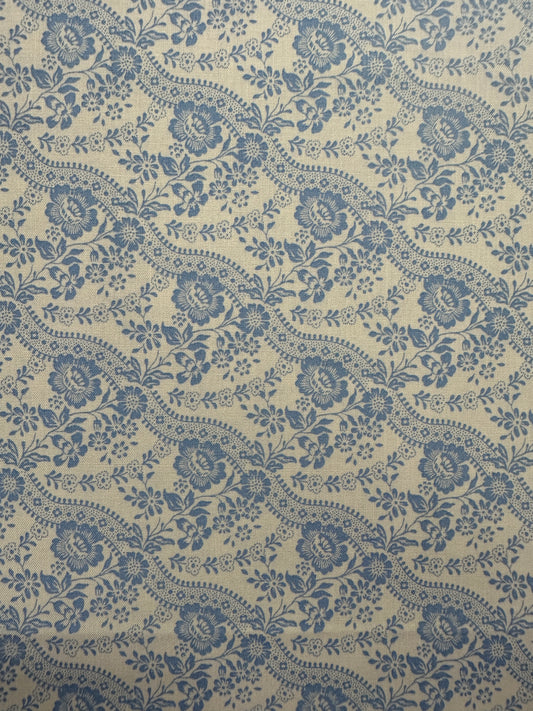 Tilda, Light bleu bloom, puuvilla.