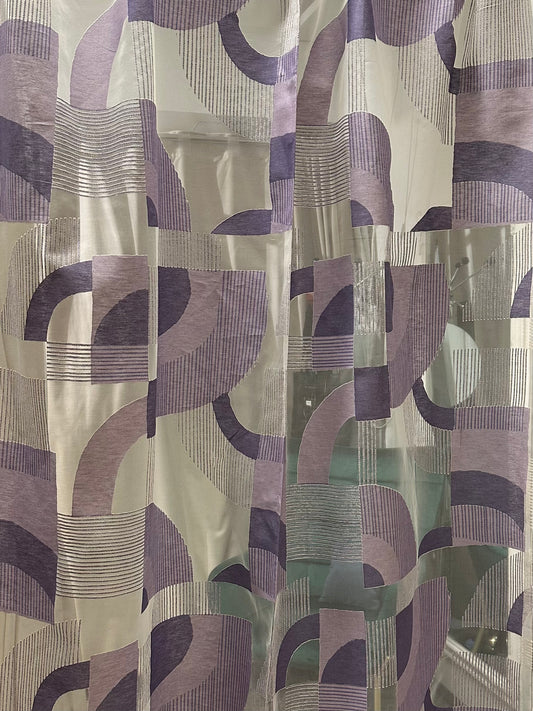 Cubic lavender, Organza