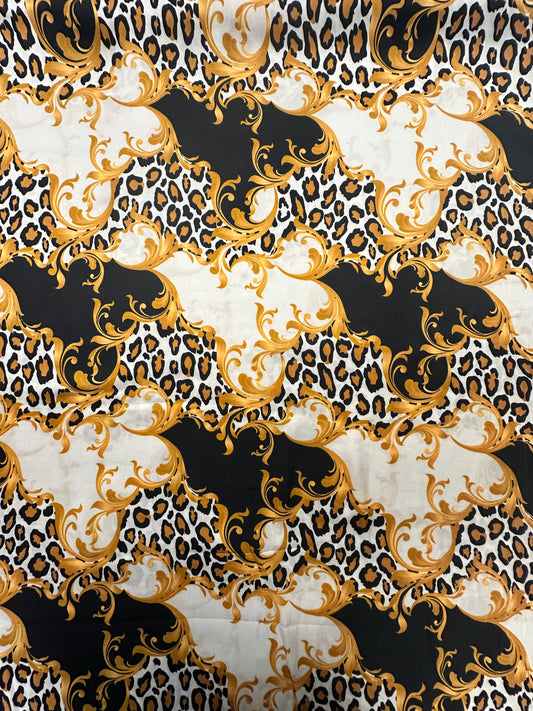 Cavalli, Baroque style, viskoosisatiini.