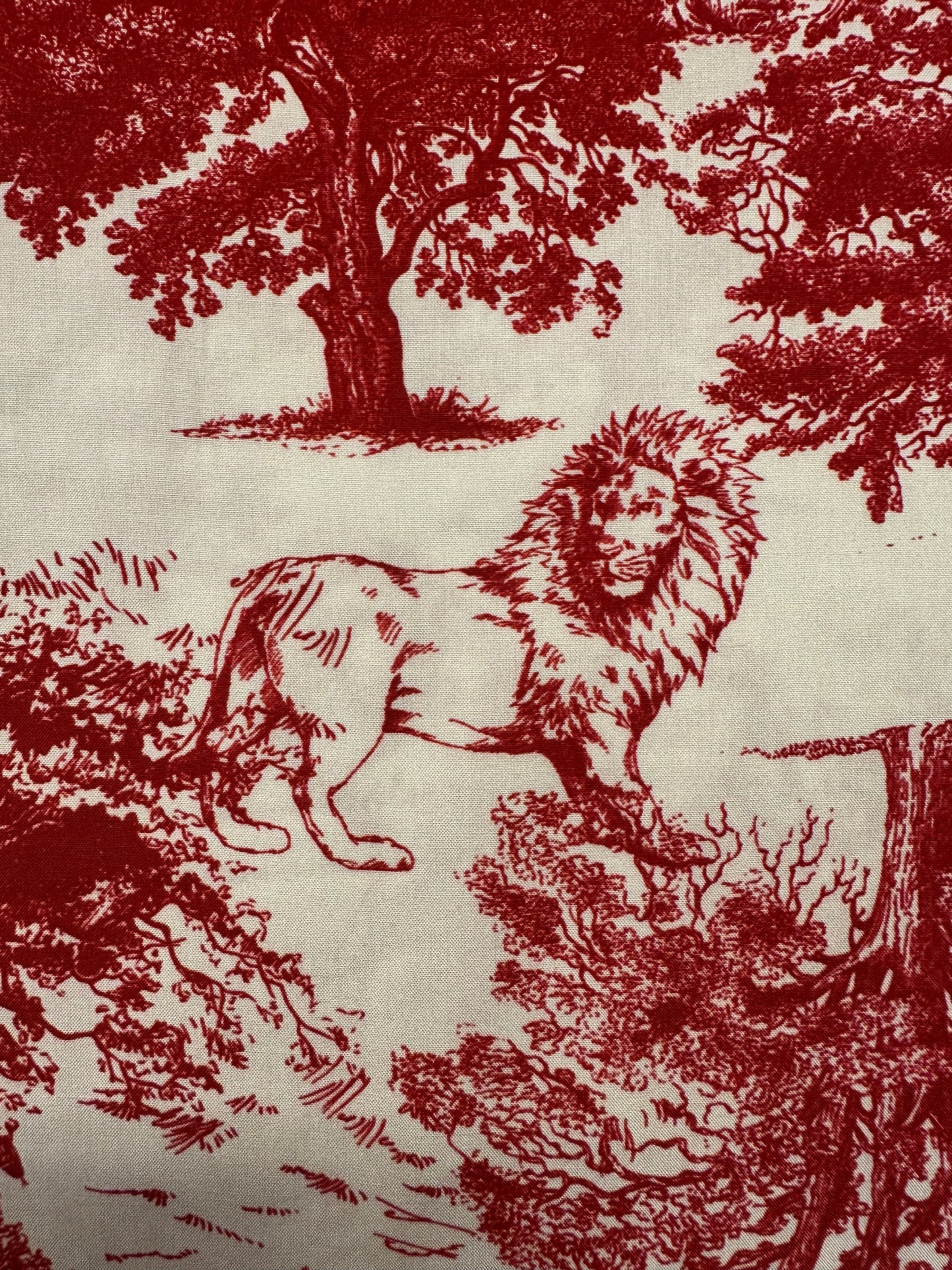 Haute couture, Wild Toile, punainen, viskoosi.