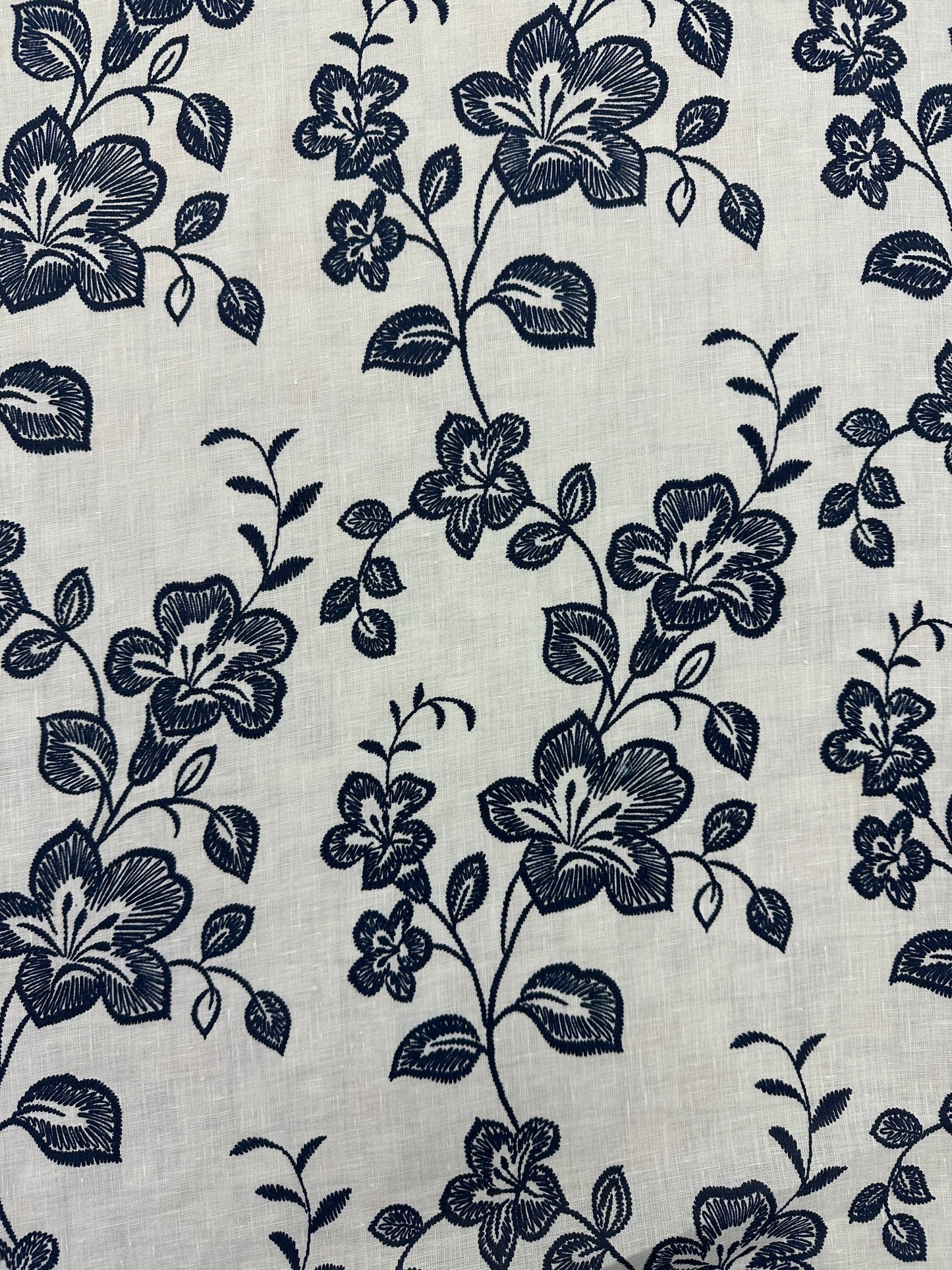 Sininen hibiskus, pellava.