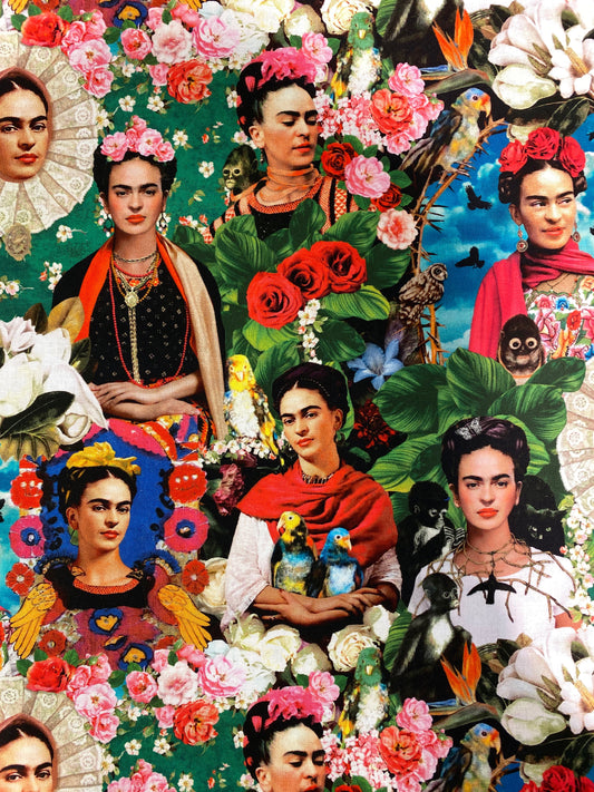 Frida Kahlo, Con Amigos, puuvilla