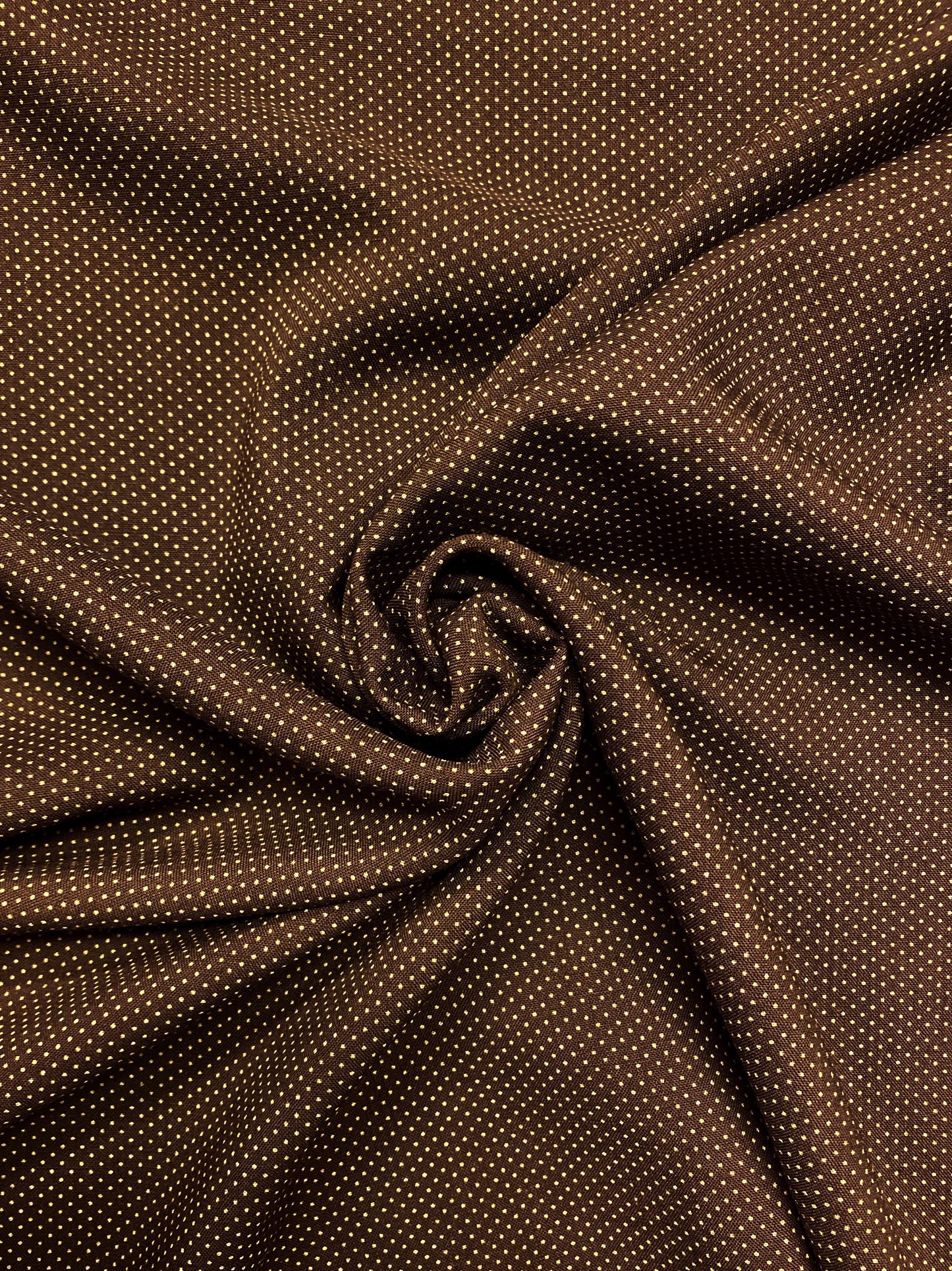 Virgin Wool, ruskea pilkullinen, villakangas