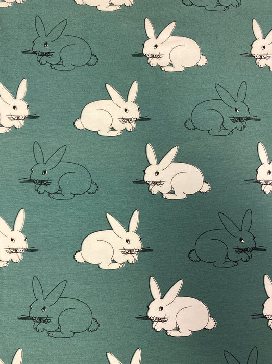 Puput, vihreä, puuvillatrikoo