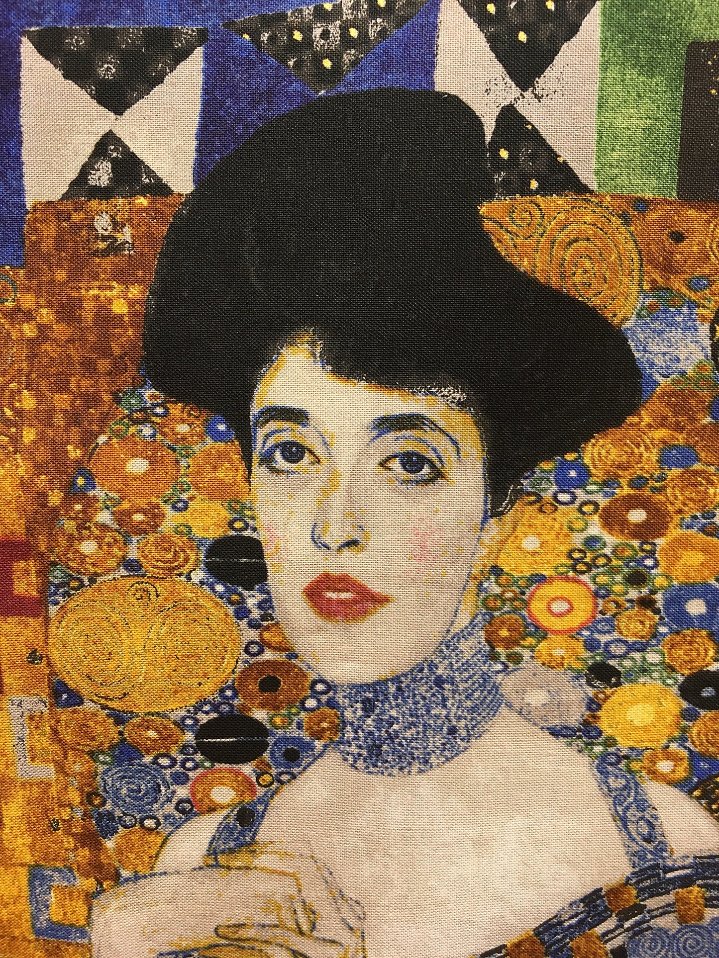 Gustav Klimt, Portrait of Adele, puuvilla