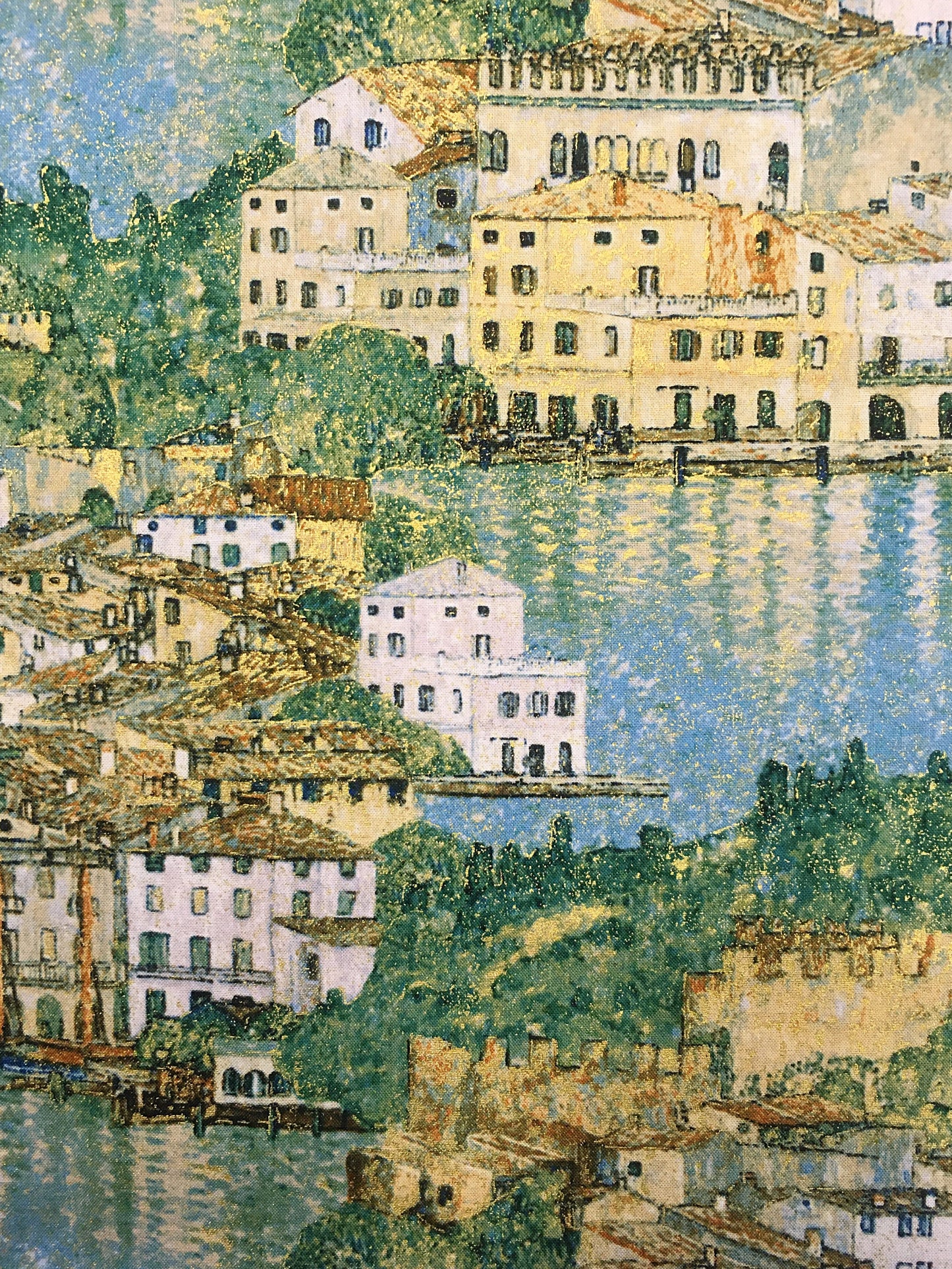Gustav Klimt, Lake Garda, puuvilla