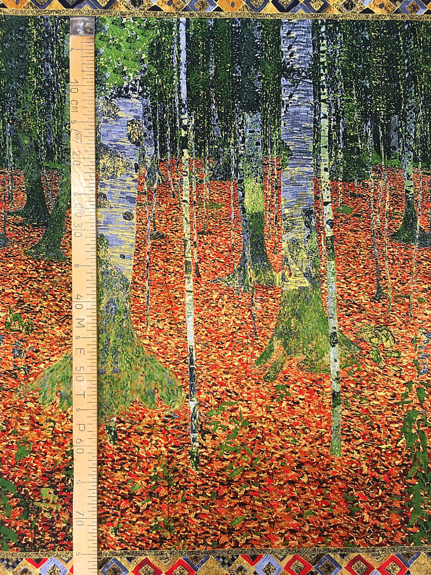 Gustav Klimt, The Birch Wood, puuvilla