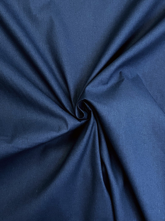 DARK BLUE, puuvilla, leveys 240 cm