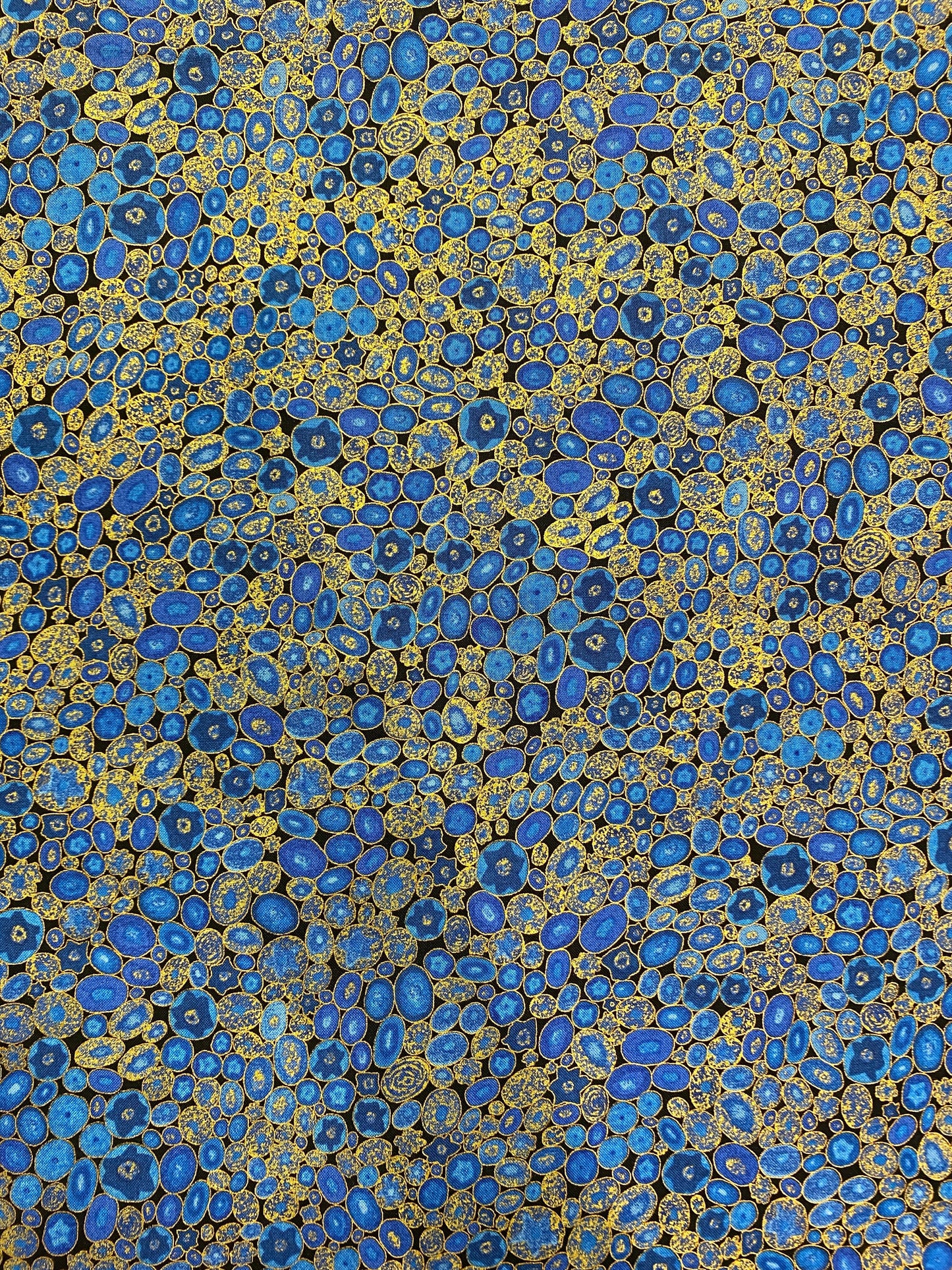 Gustav Klimt, Klimt, sininen, puuvilla
