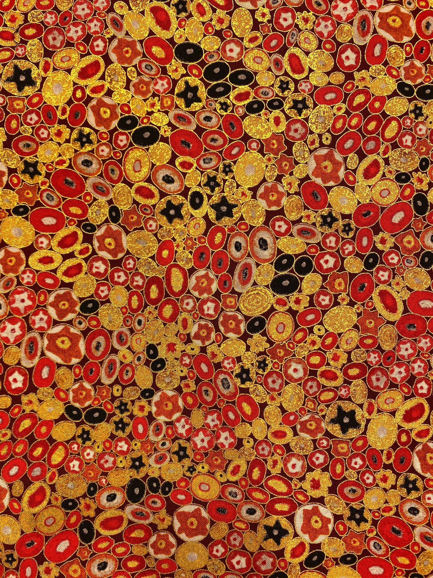 Gustav Klimt, Klimt, punainen, puuvilla
