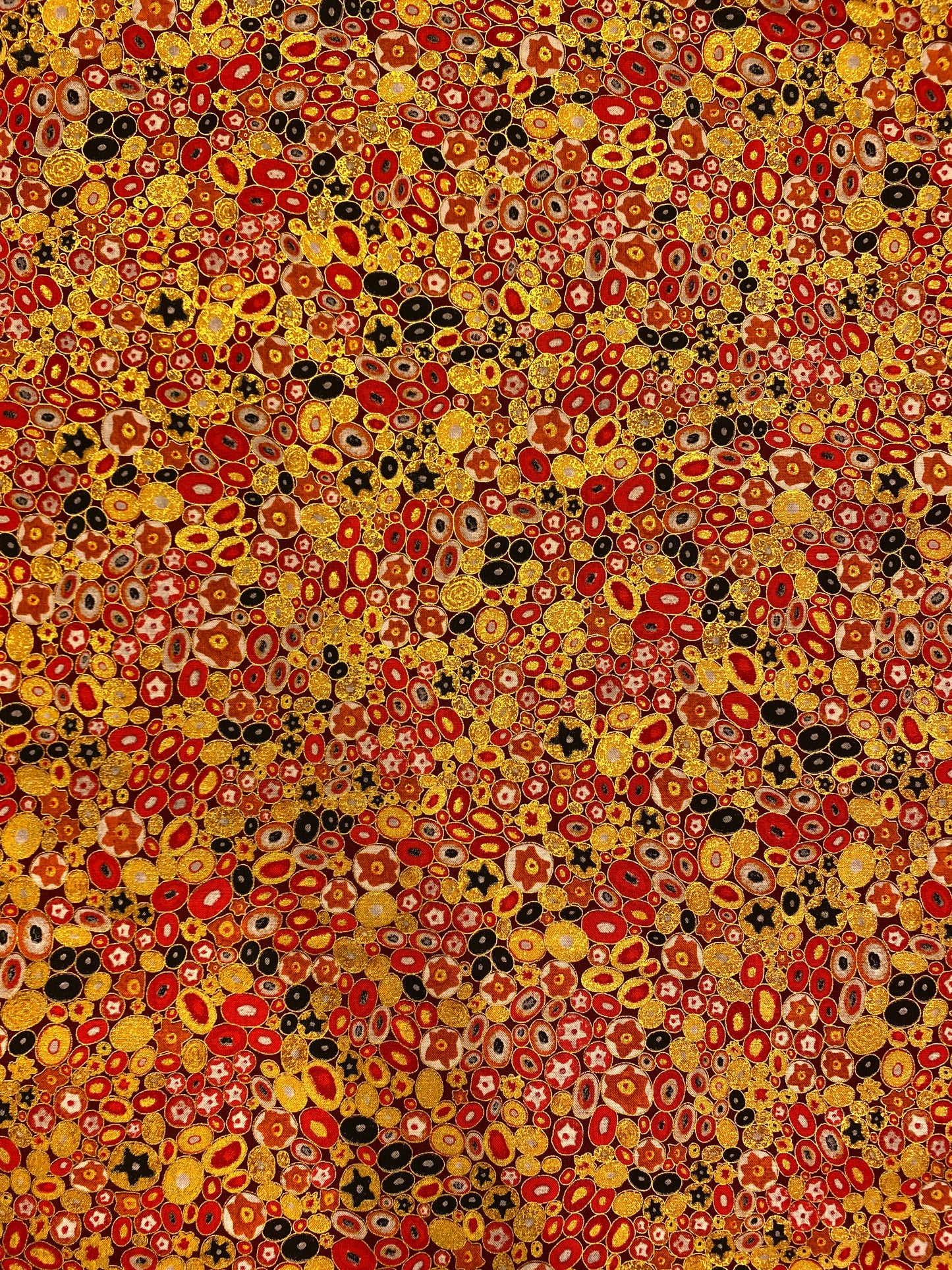 Gustav Klimt, Klimt, punainen, puuvilla