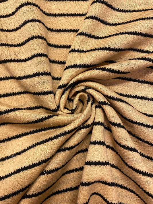 Wool Stripes, beige, villaneulos